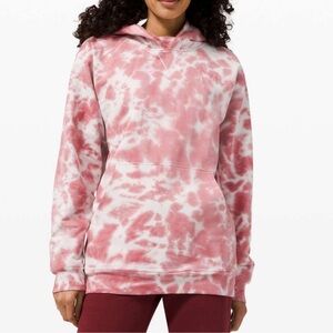 Lululemon all yours hoodie tie dye fleece